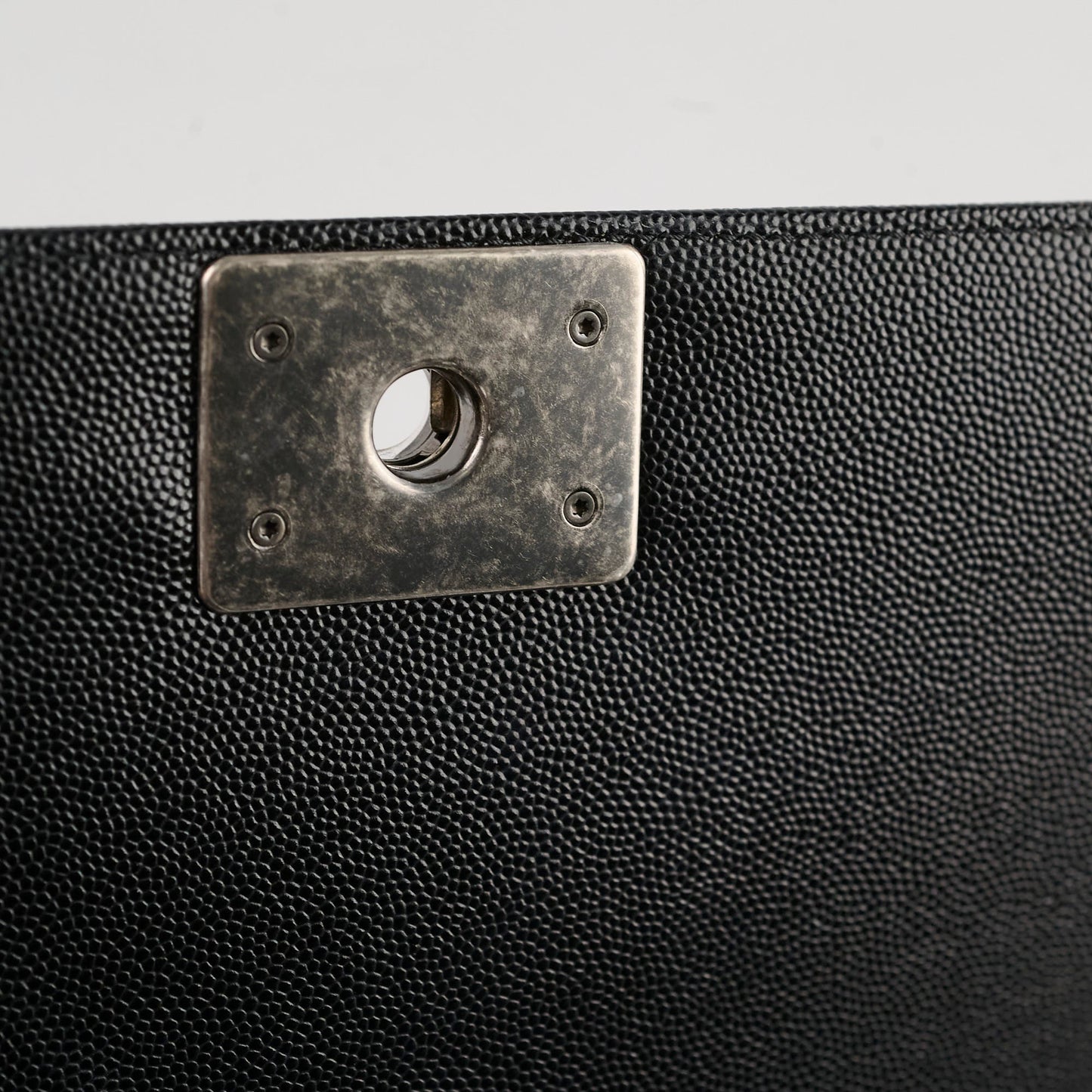 Chanel Caviar New Medium Boy Bag Black Micorchip