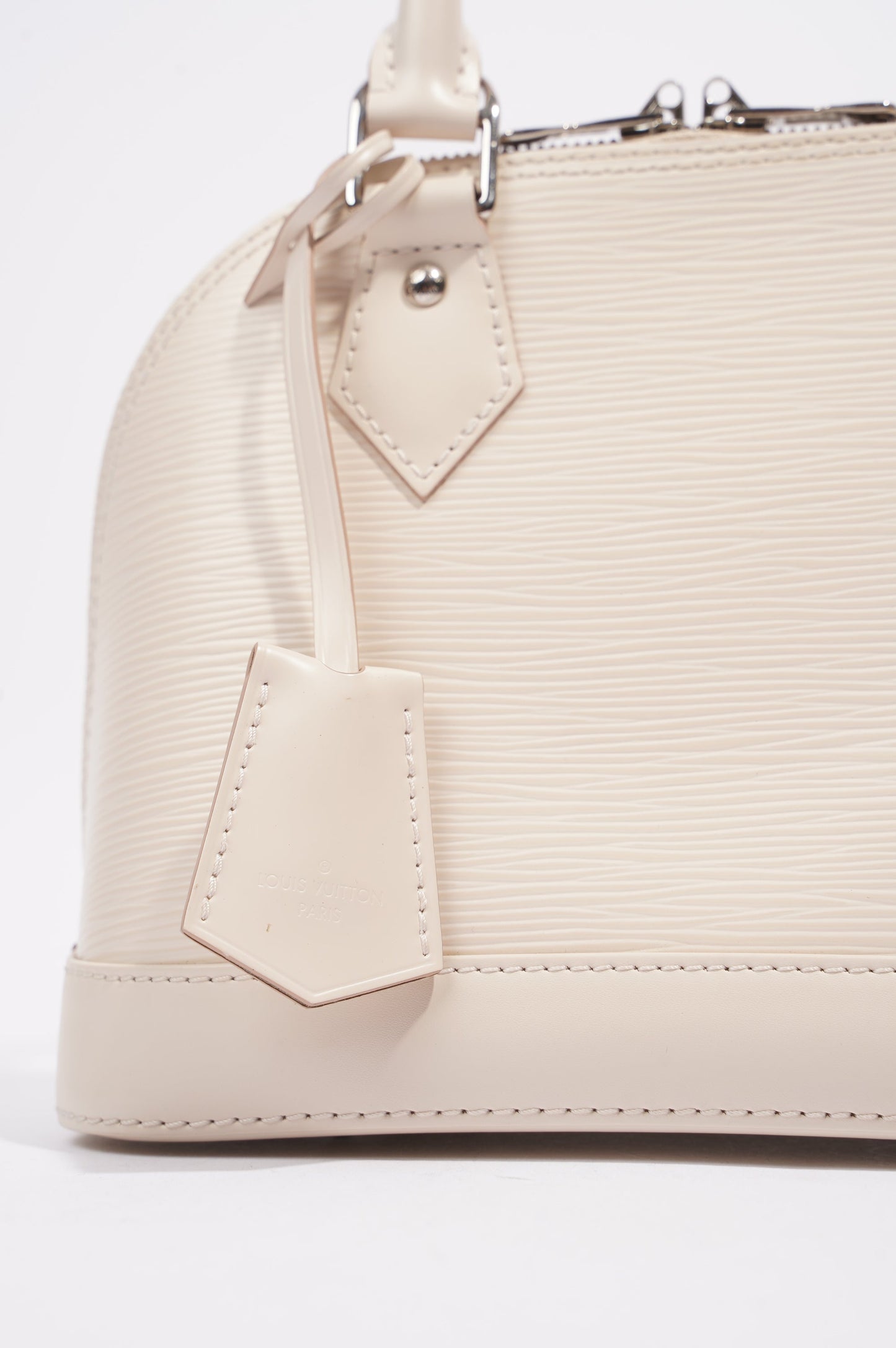 Louis Vuitton Alma BB Epi Leather Shoulder Bag Cream BB