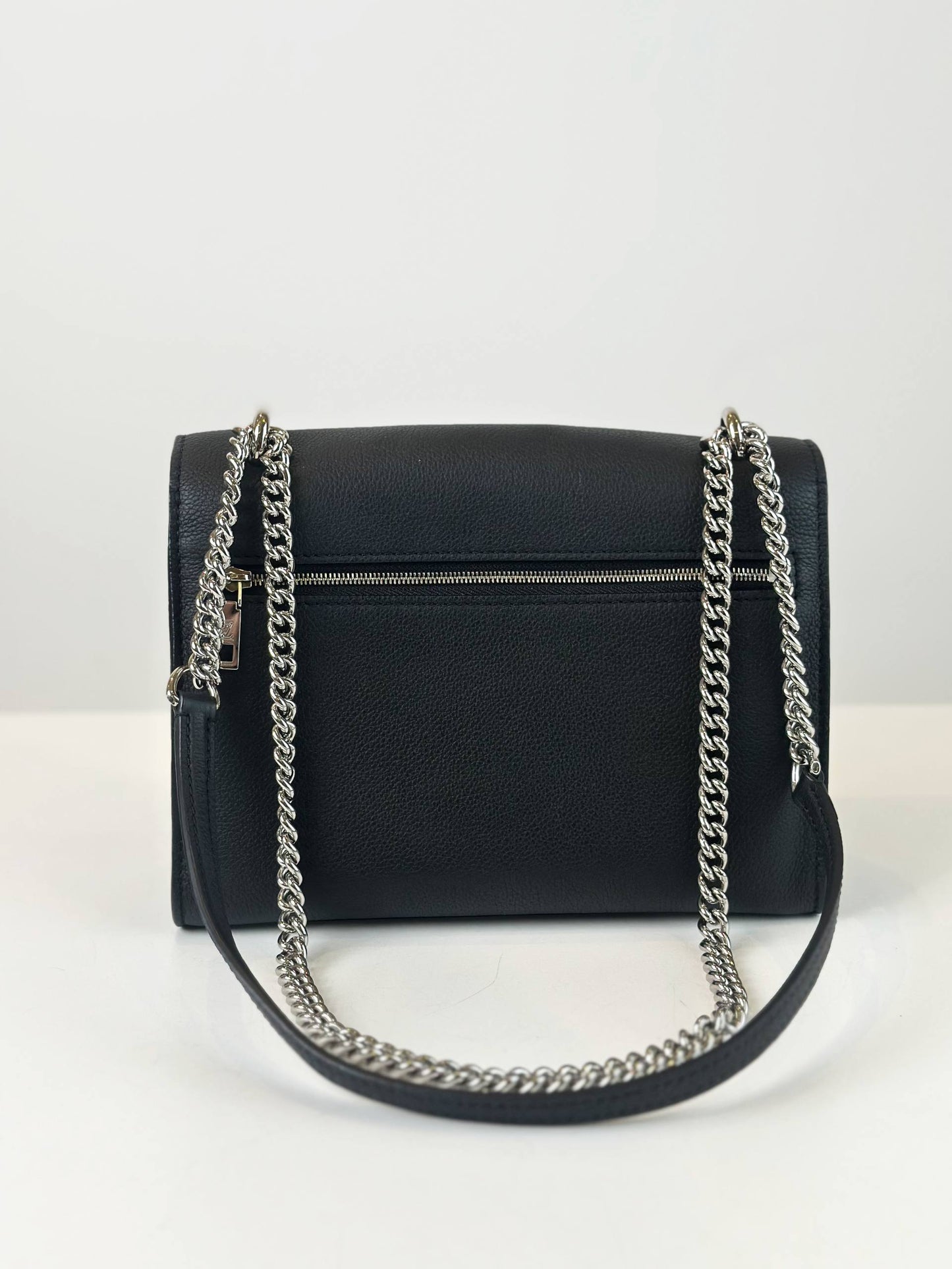 LOUIS VUITTON MYLOCKME SATCHEL CHAIN BLACK SHOULDER BAG