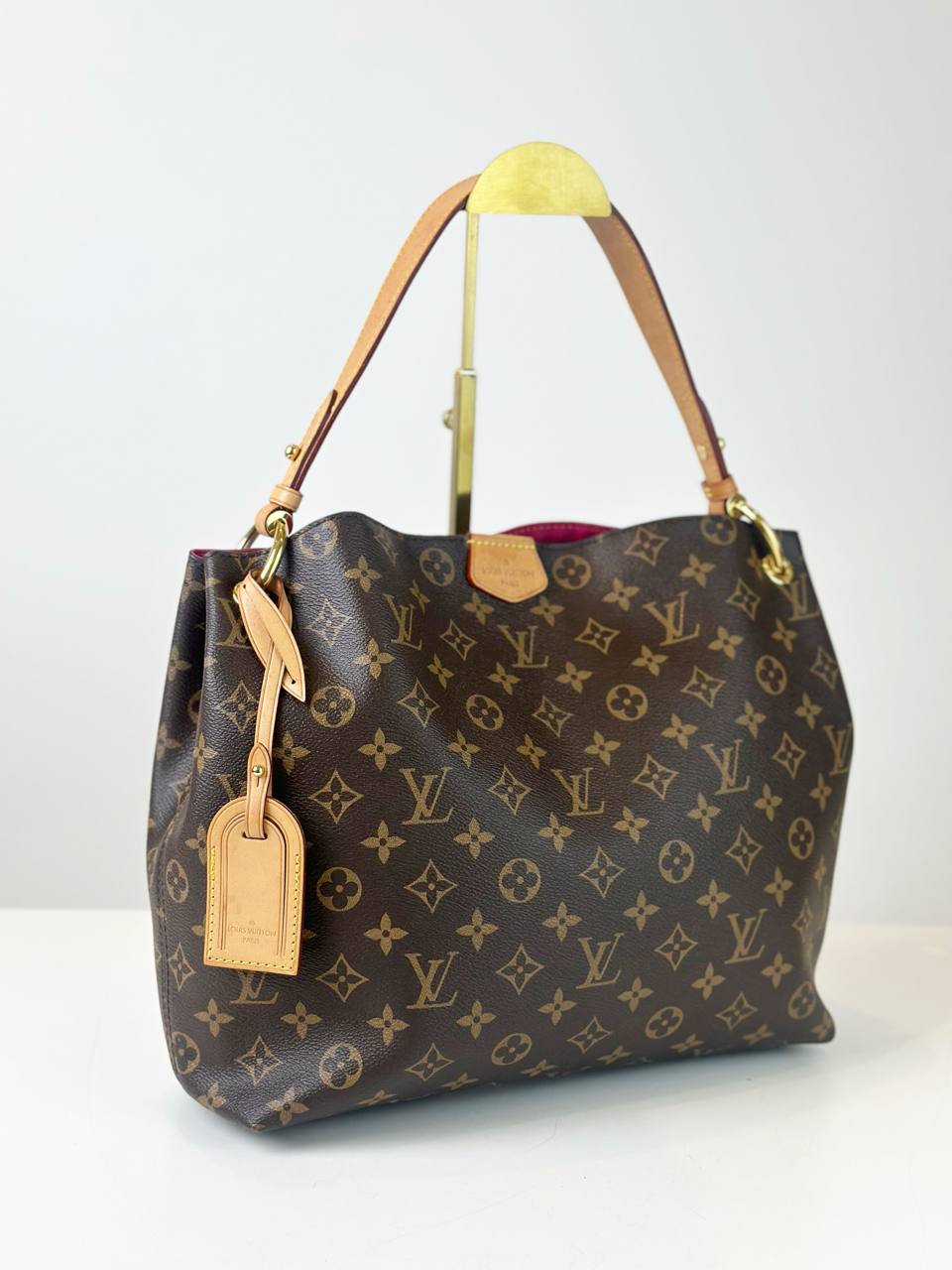 LOUIS VUITTON MONOGRAM GRACEFUL PM HOBO SHOULDER BAG