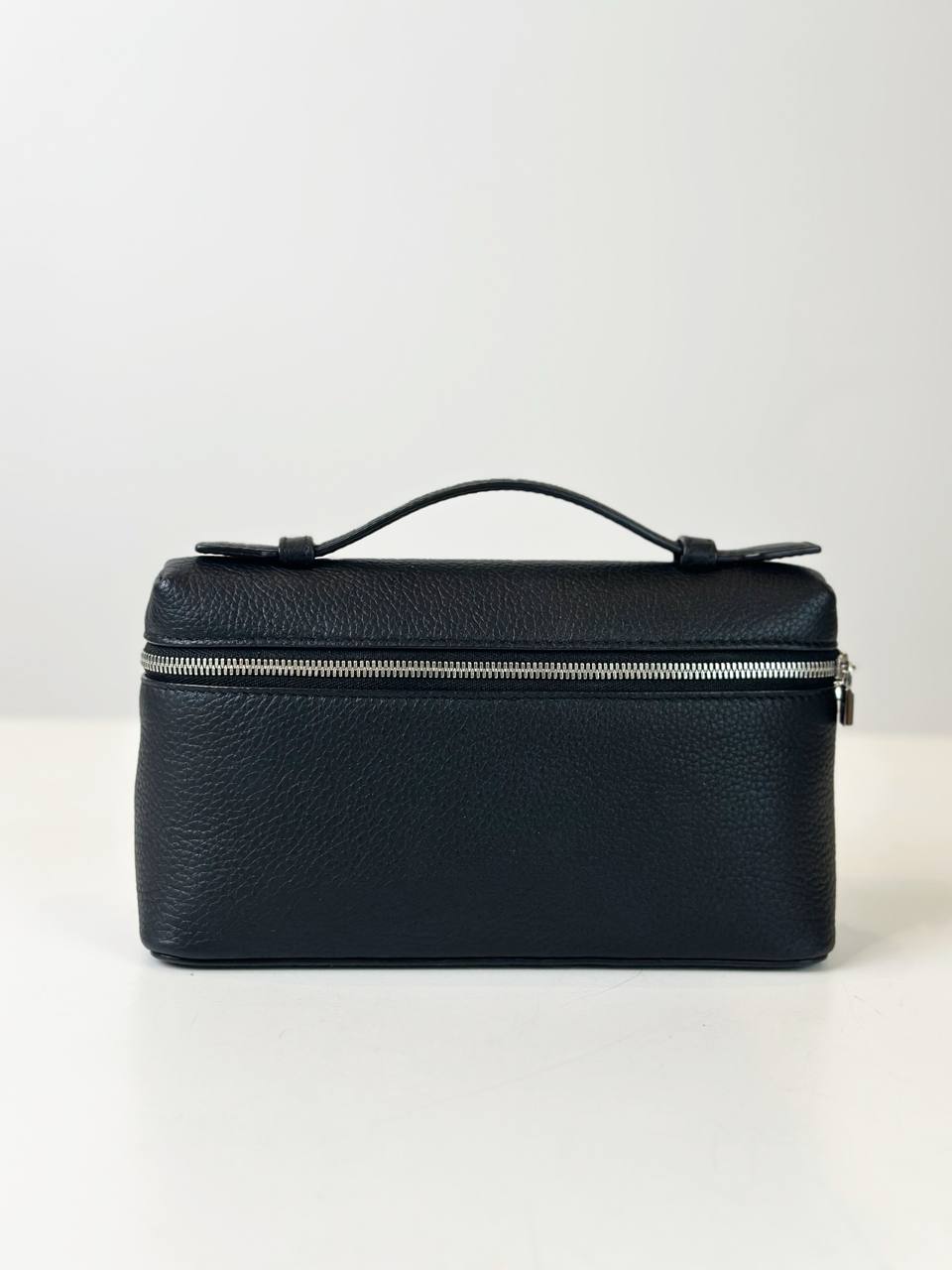 LORO PIANA EXTRA POCKET L19 BLACK CROSSBODY BAG