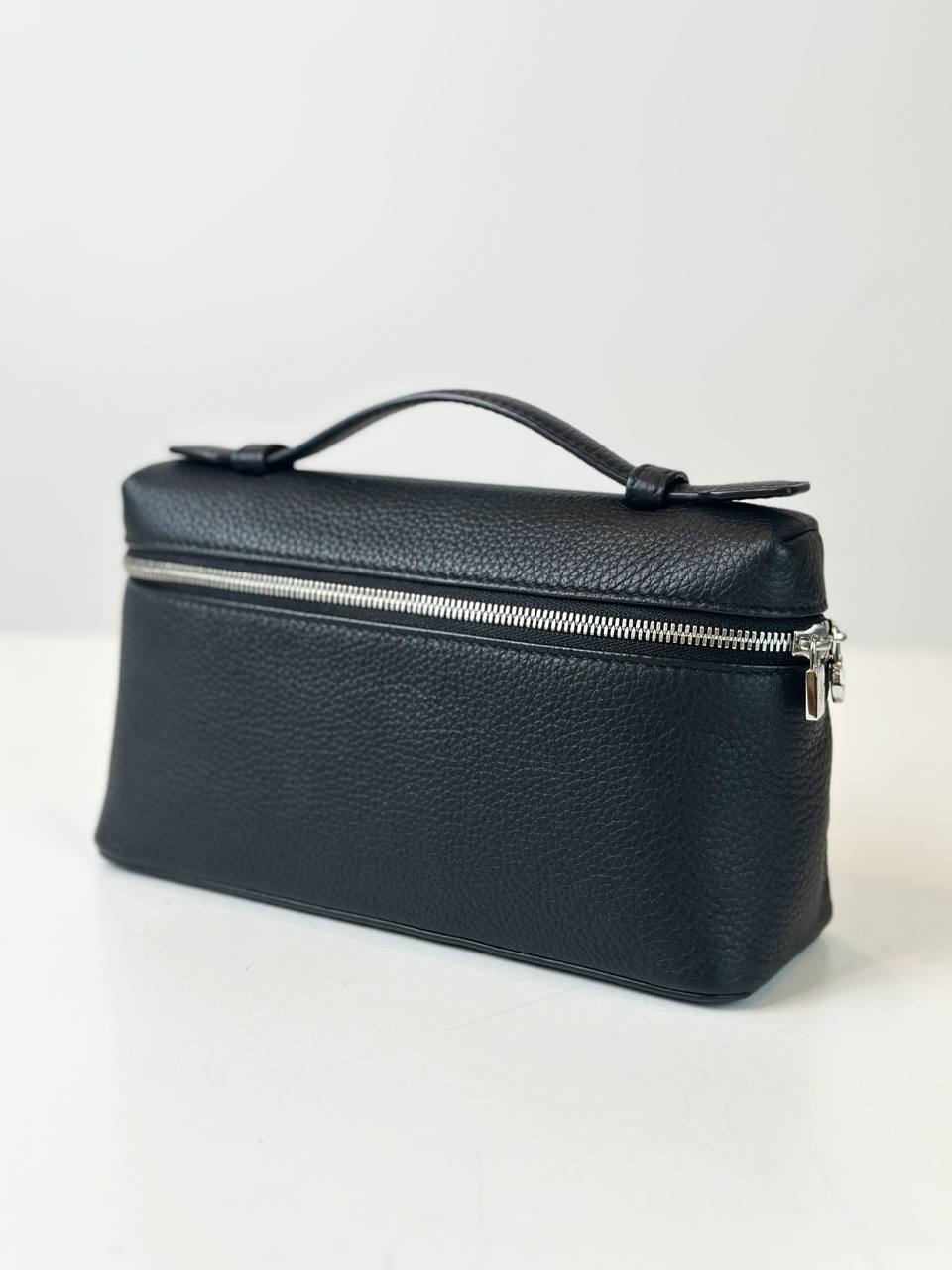 LORO PIANA EXTRA POCKET L19 BLACK CROSSBODY BAG