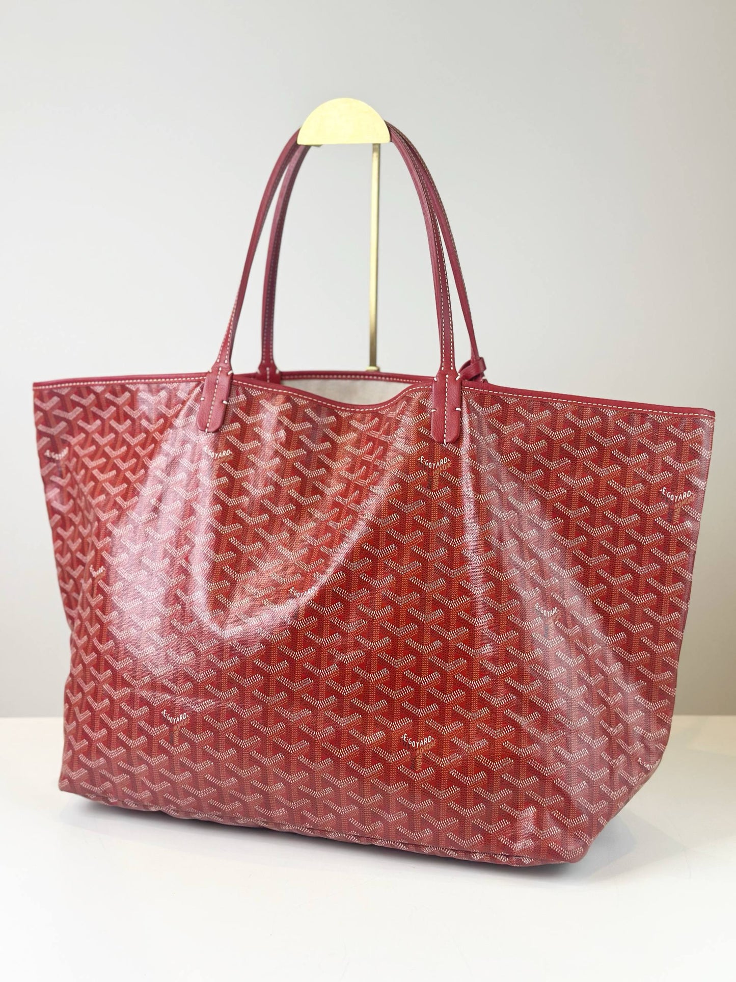 GOYARD GOYARDINE SAINT LOUIS TOTE BAG