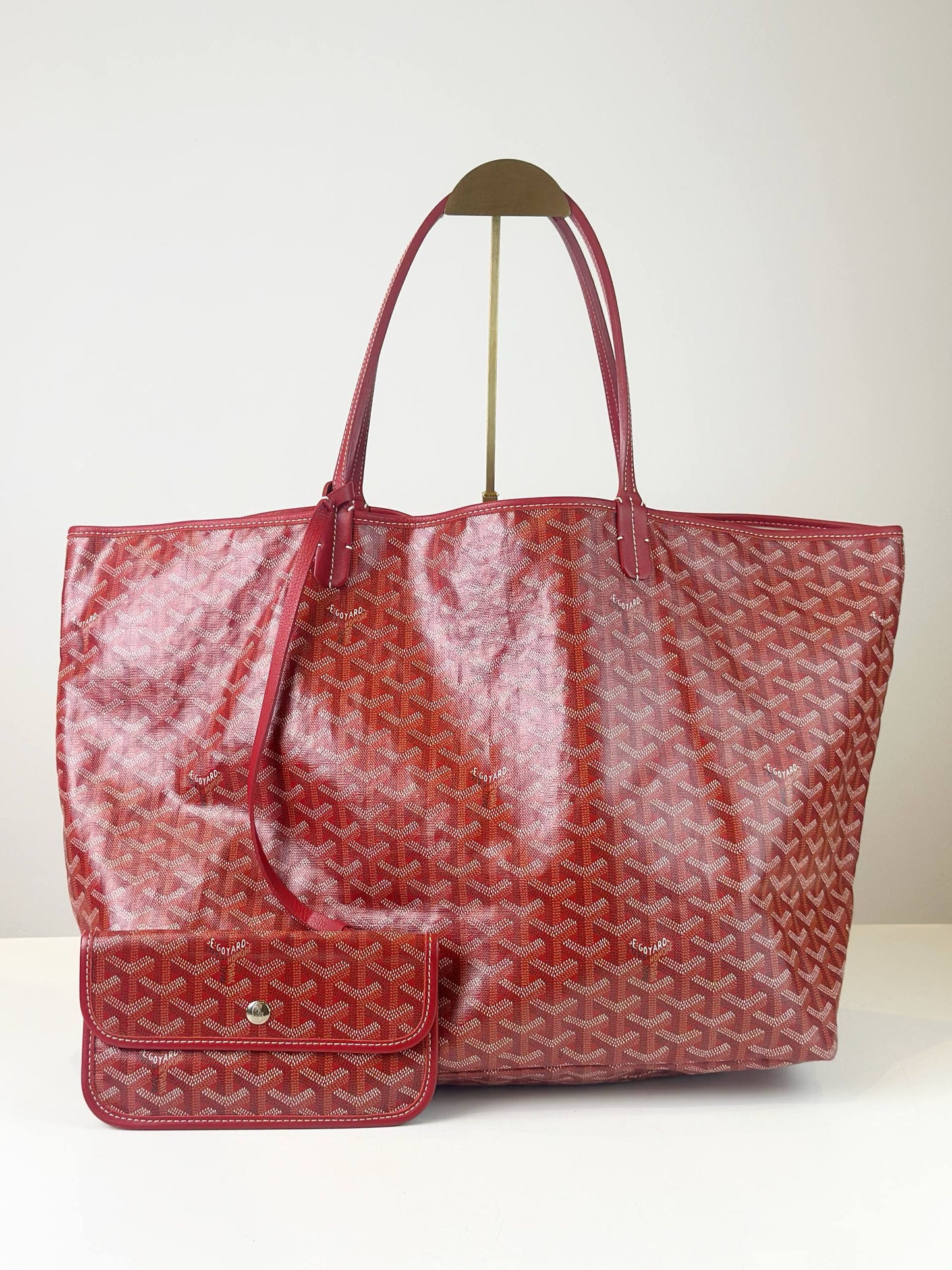GOYARD GOYARDINE SAINT LOUIS TOTE BAG