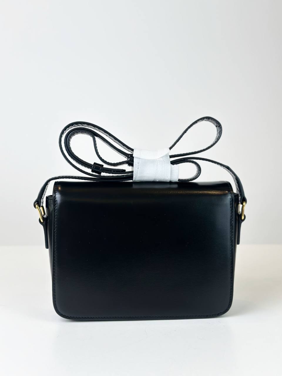 CELINE TRIOMPHE TEEN BLACK CROSSBODY BAG
