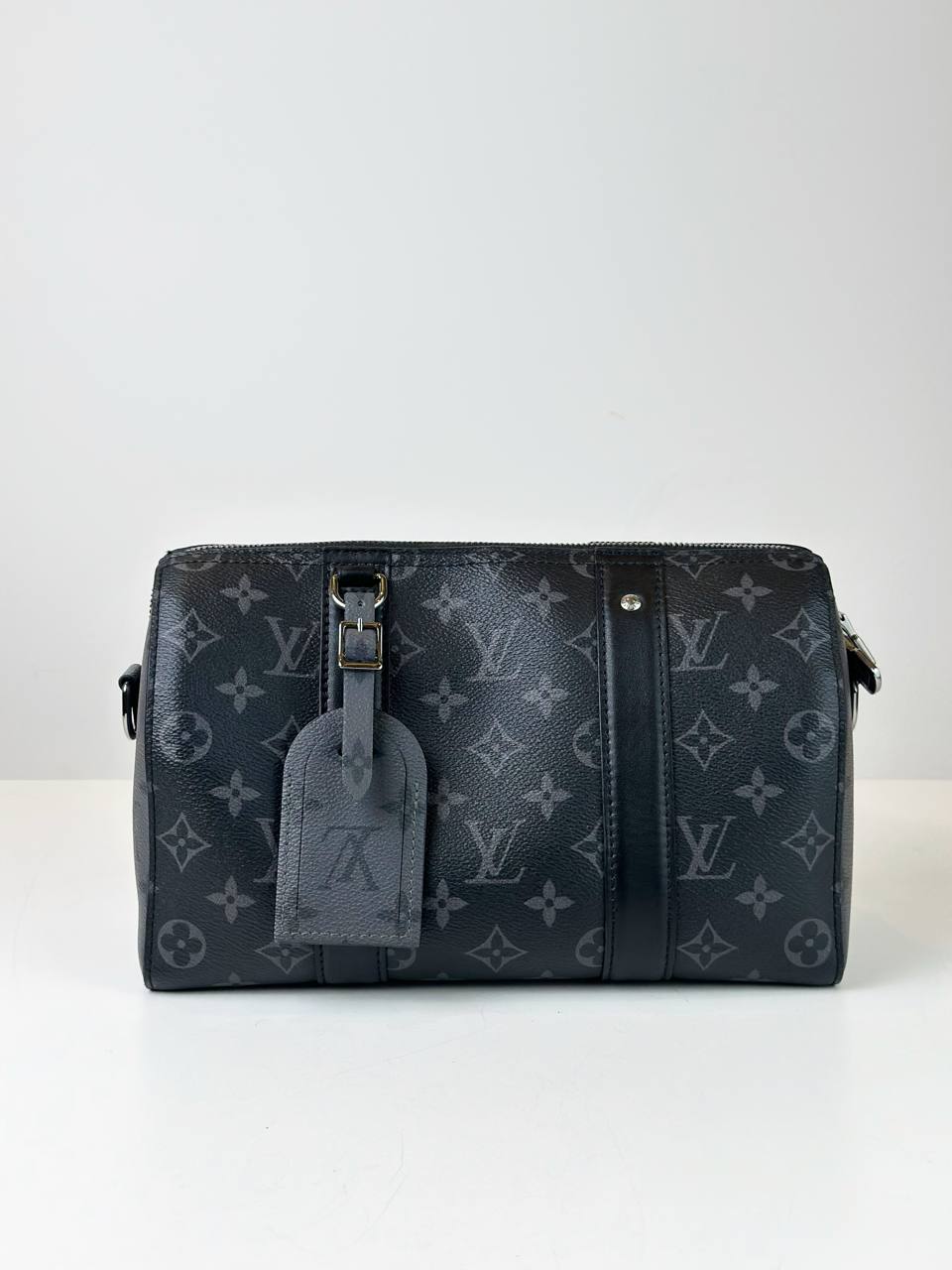 LOUIS VUITTON CITY KEEPALL 27 BLACK CROSSBODY BAG