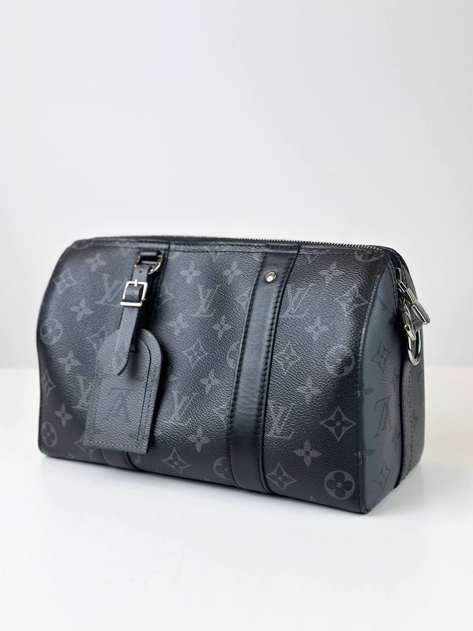 LOUIS VUITTON CITY KEEPALL 27 BLACK CROSSBODY BAG