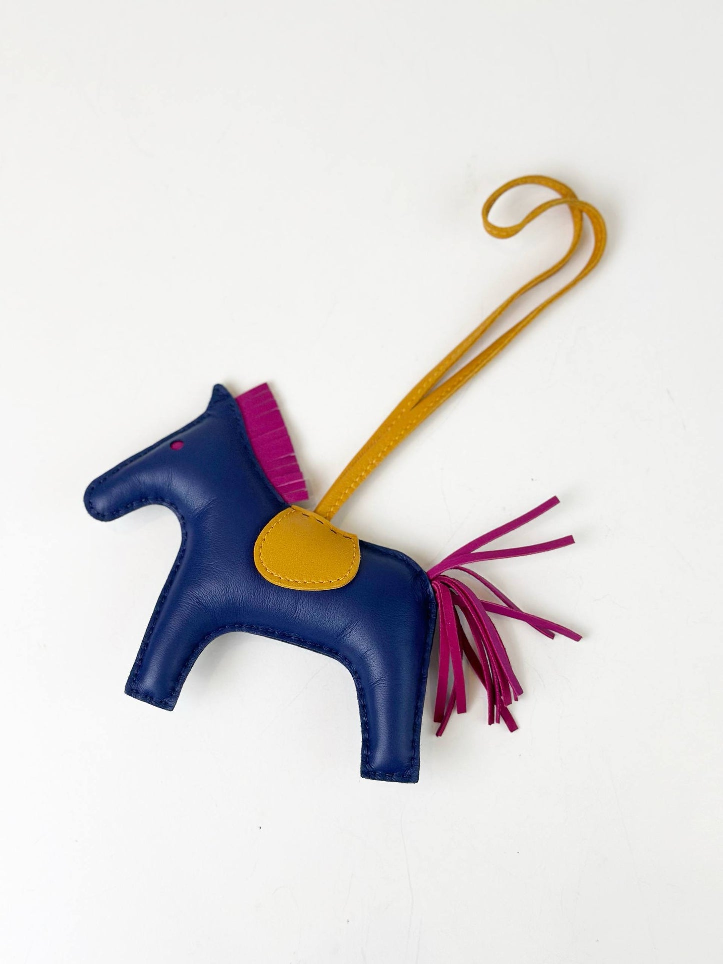 HERMES RODEO TRI COLOR BAG CHARM