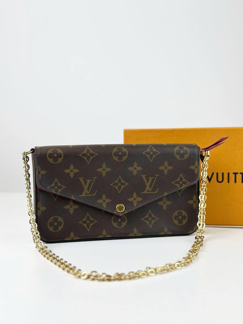LOUIS VUITTON POCHETTE FELICIE MONOGRAM CROSSBODY BAG