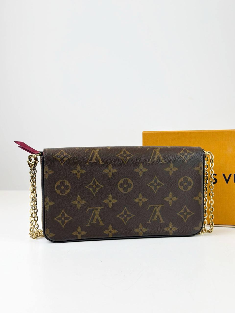 LOUIS VUITTON POCHETTE FELICIE MONOGRAM CROSSBODY BAG