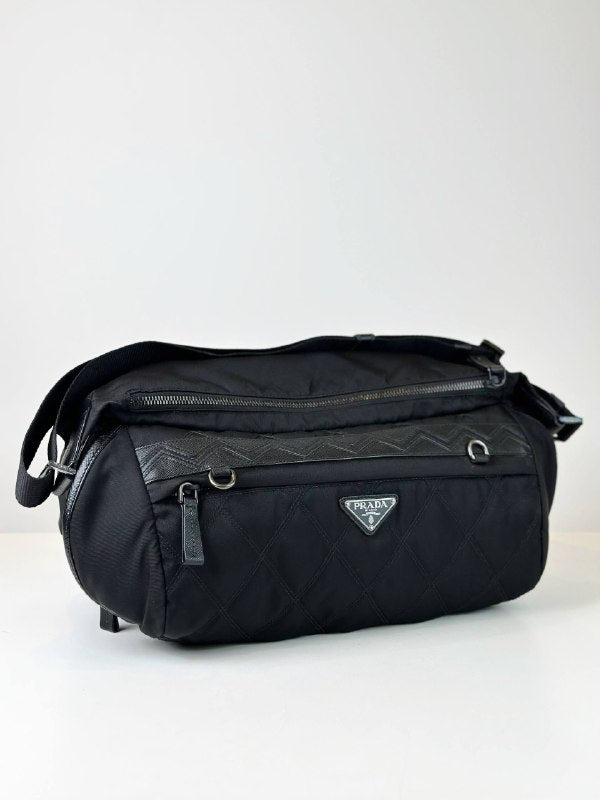 PRADA TESSUTO NYLON BLACK CROSSBODY BAG