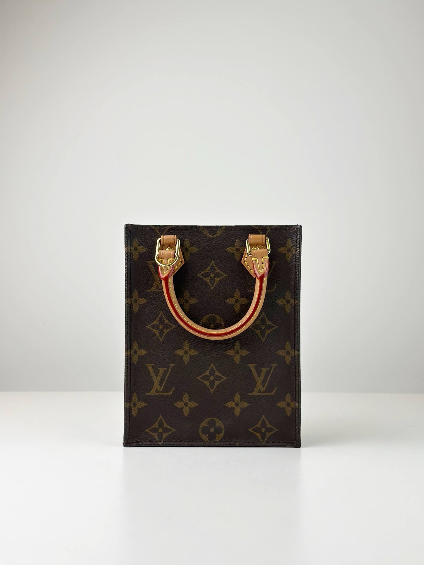 LOUIS VUITTON MONOGRAM PETIT SAC PLAT CROSSBODY BAG