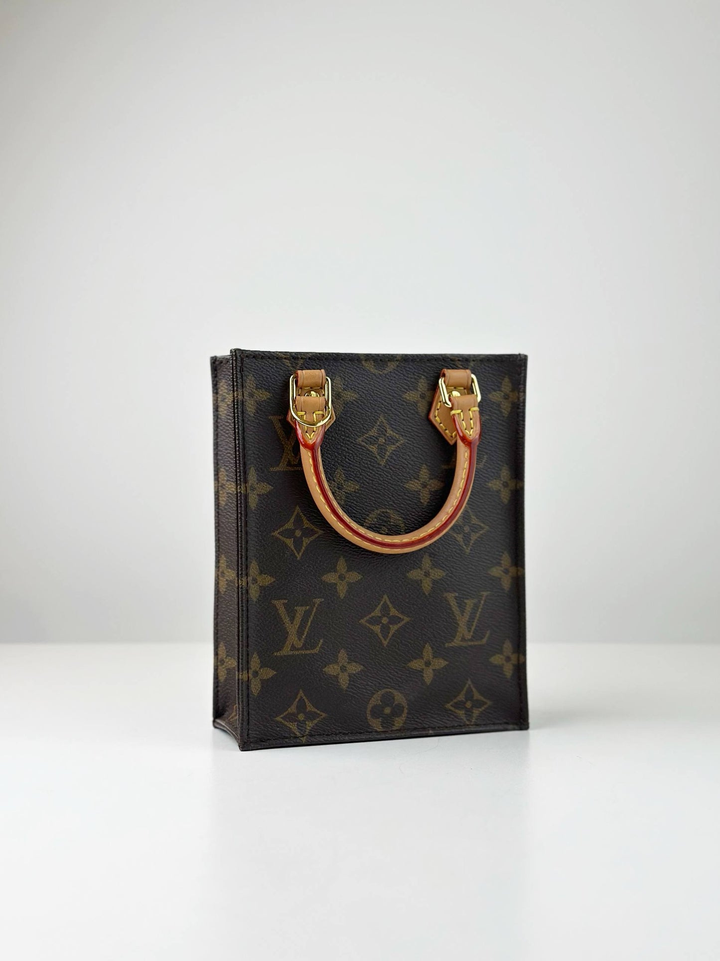 LOUIS VUITTON MONOGRAM PETIT SAC PLAT CROSSBODY BAG