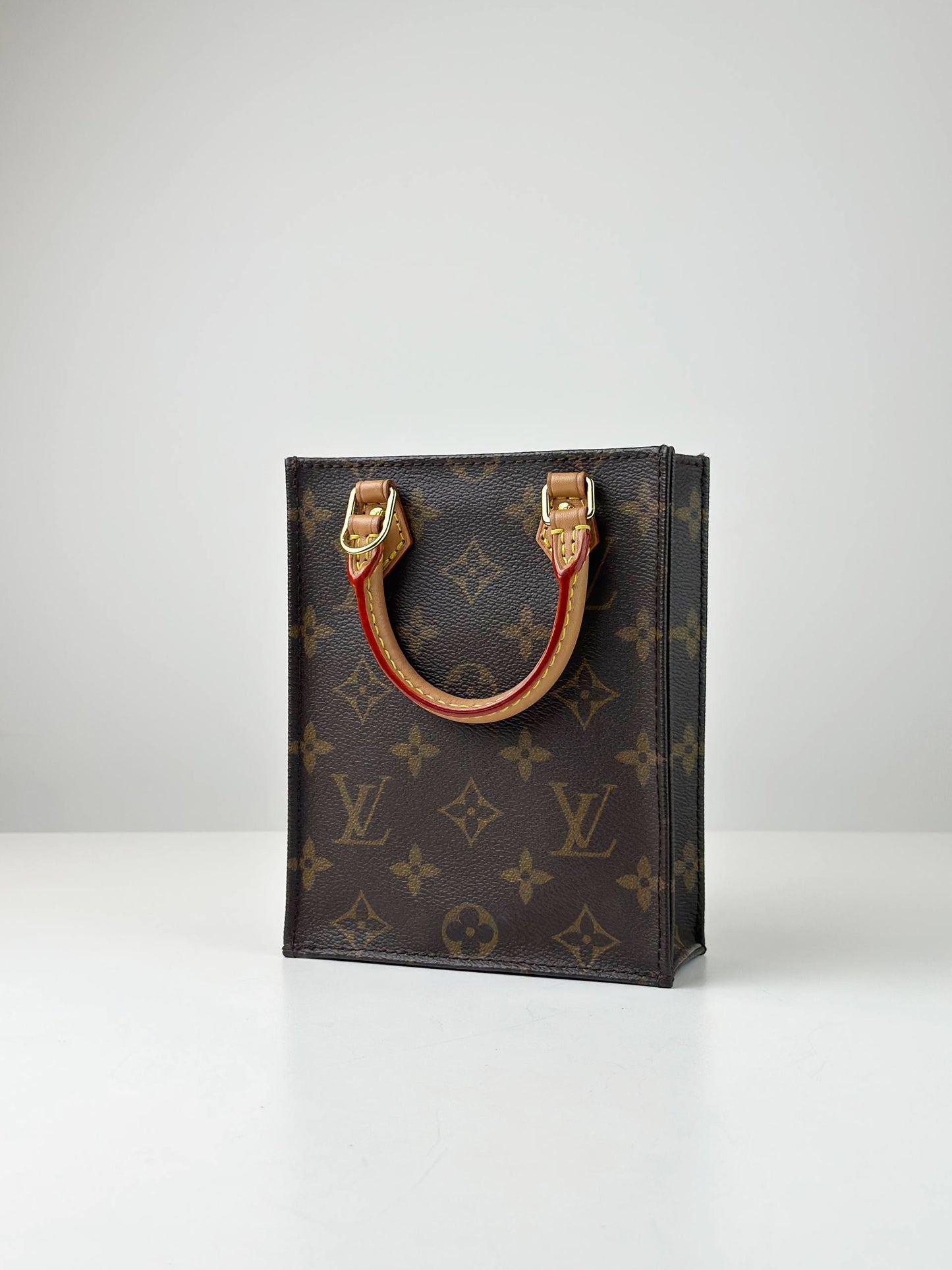 LOUIS VUITTON MONOGRAM PETIT SAC PLAT CROSSBODY BAG