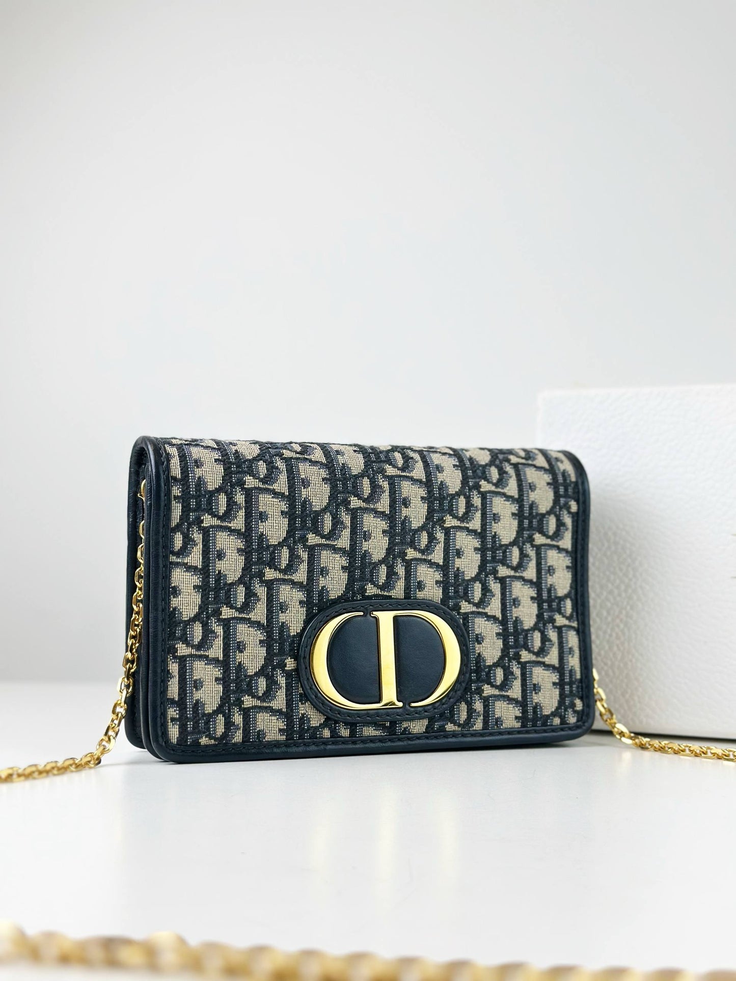 DIOR OBLIQUE MONTAIGNE 2 WAY POUCH BELT BAG CROSSBODY BAG