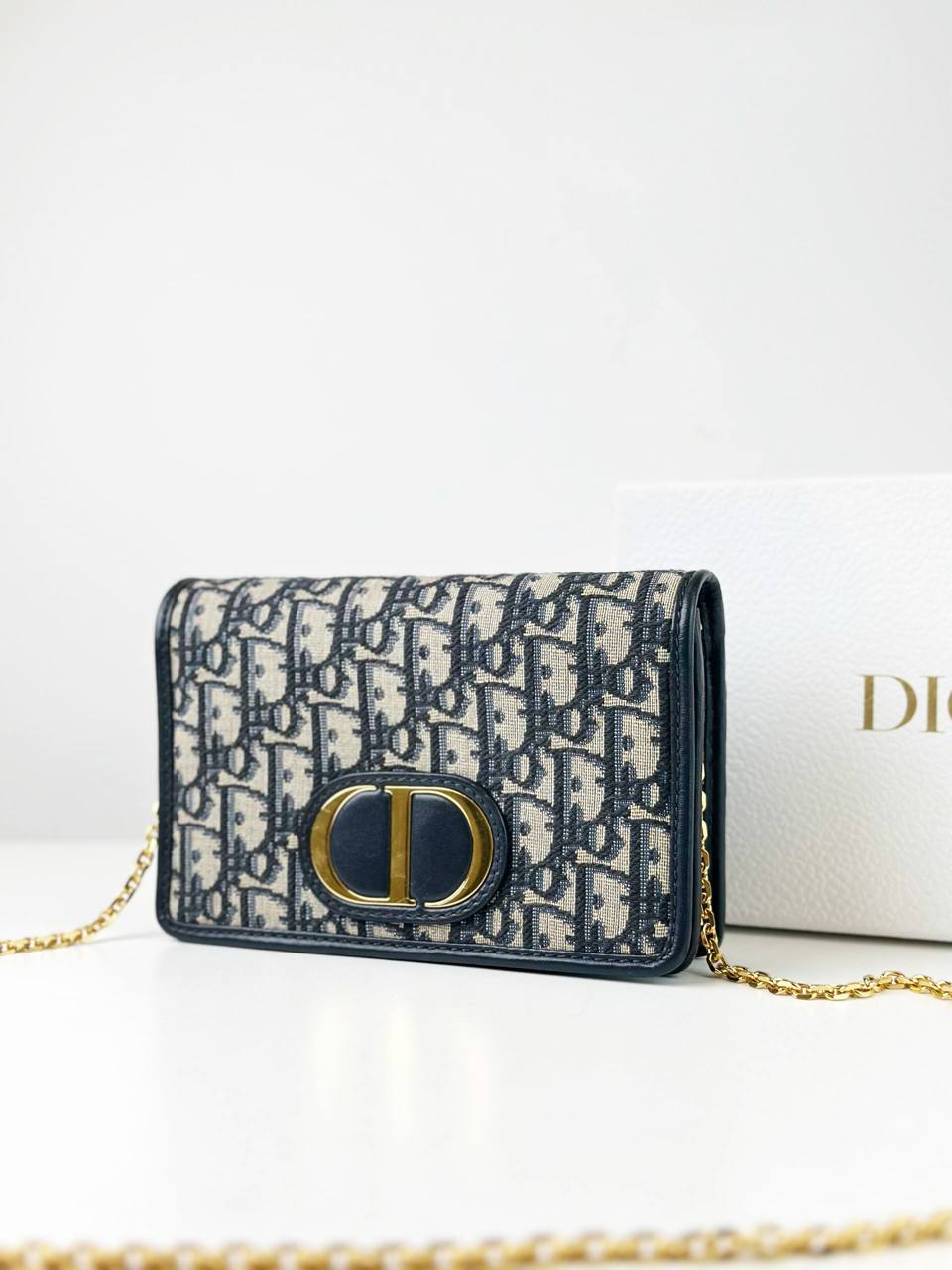 DIOR OBLIQUE MONTAIGNE 2 WAY POUCH BELT BAG CROSSBODY BAG