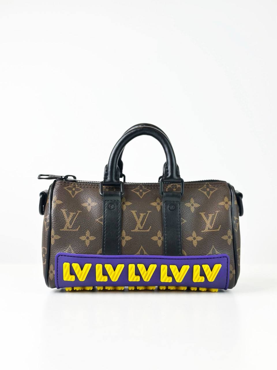 LOUIS VUITTON RUBBER KEEPALL BANDOULIERE XS CROSSBODY BAG