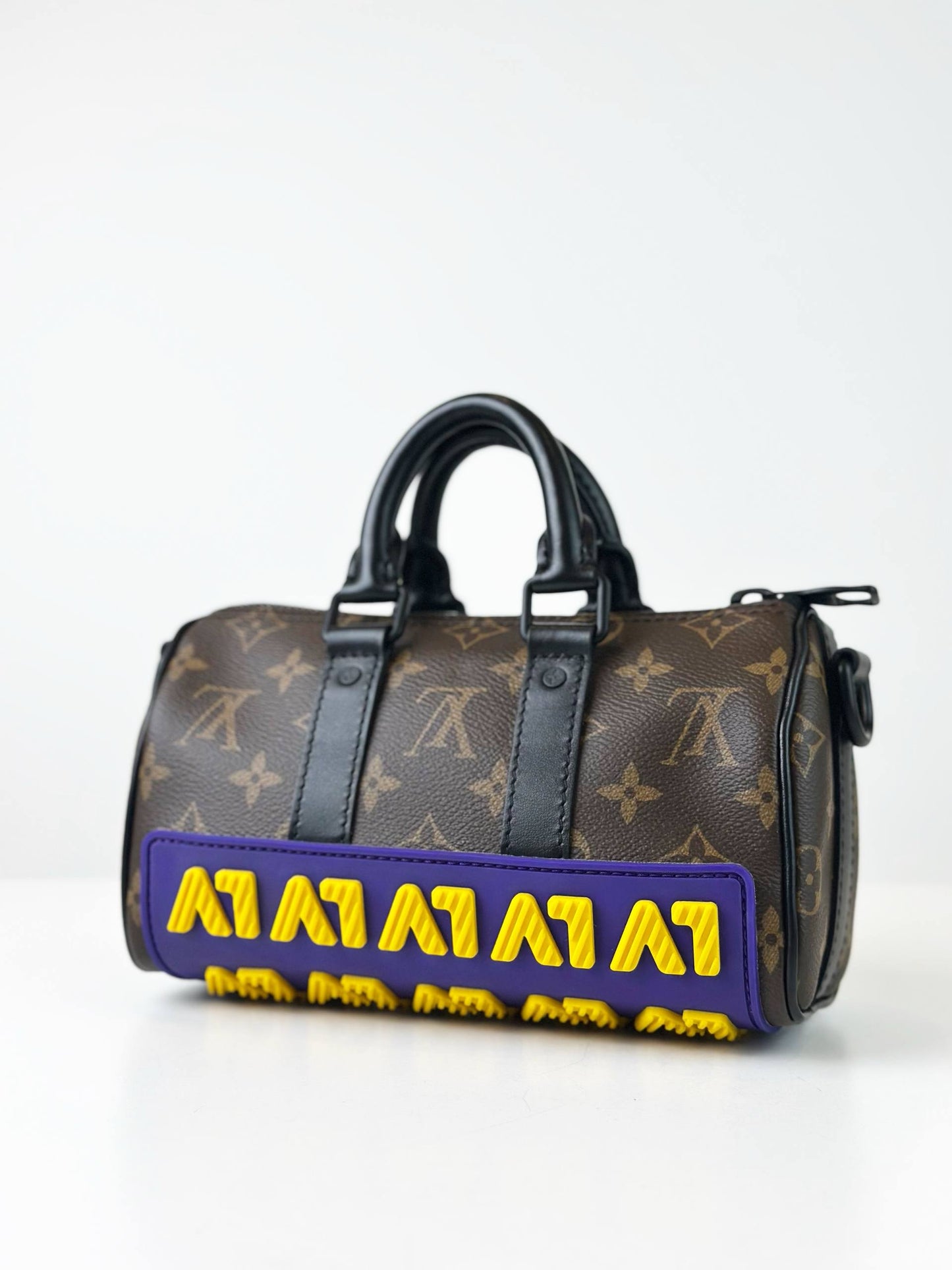 LOUIS VUITTON RUBBER KEEPALL BANDOULIERE XS CROSSBODY BAG