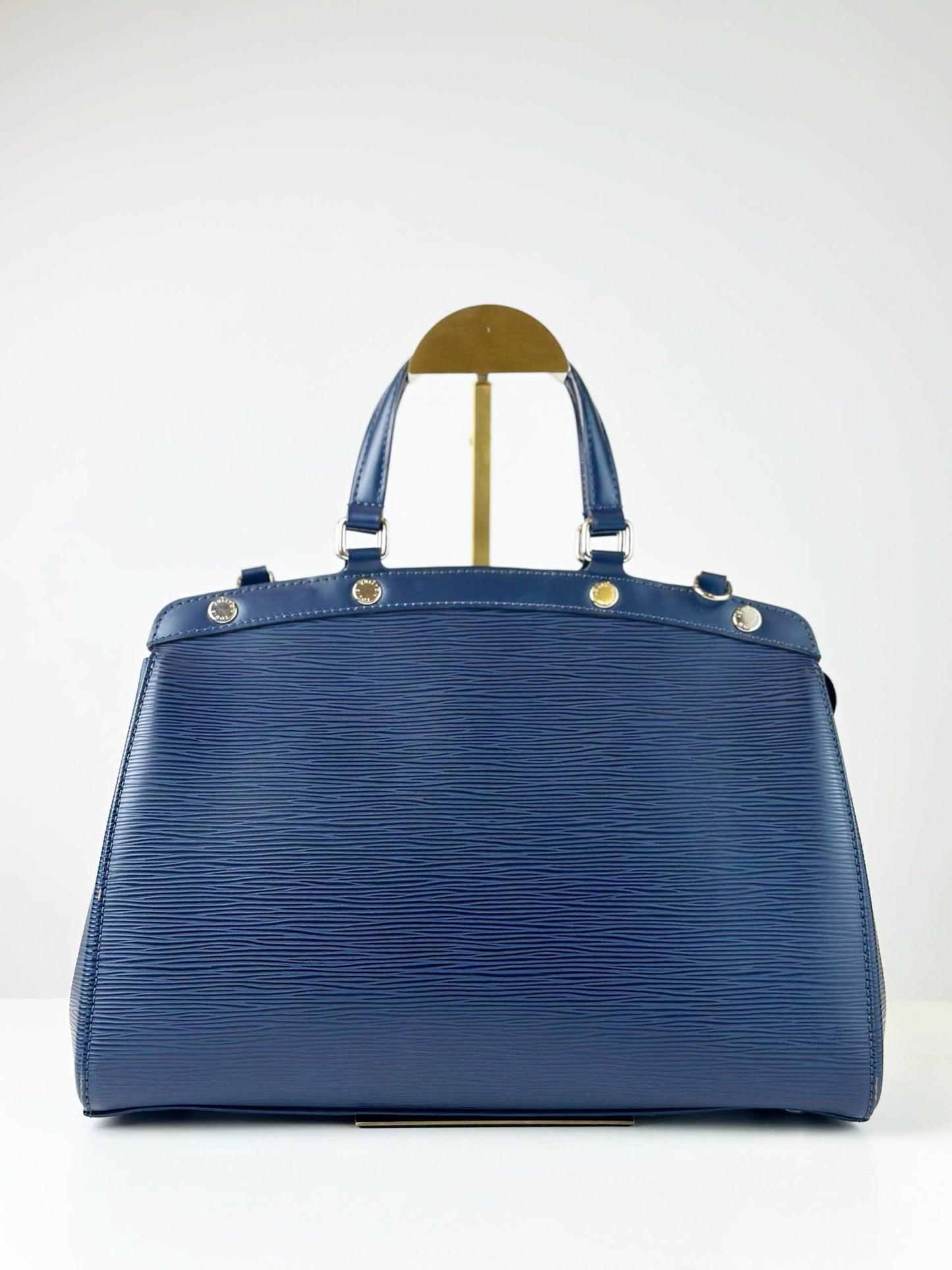 LOUIS VUITTON MM EPI LEATHER BREA BLUE INDIGO HANDBAG