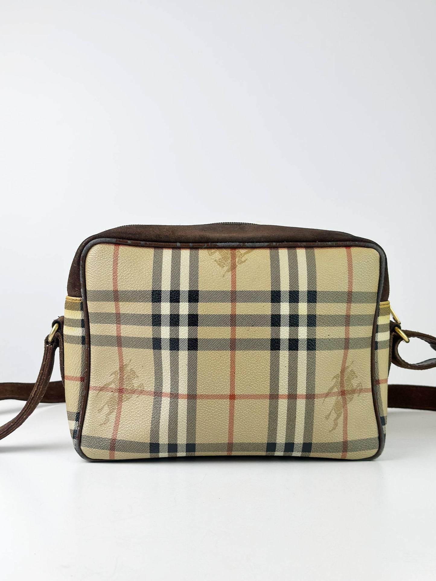 BURBERRY NOVA CHECK HAYMARKET CROSSBODY BAG