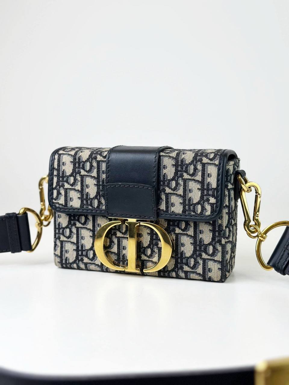 DIOR OBLIQUE JACQUARD MONTAIGNE BOX CROSSBODY BAG