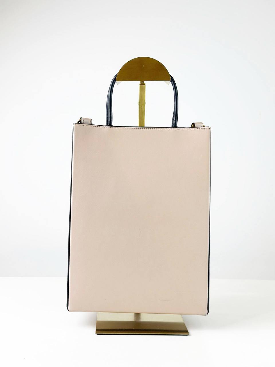 FENDI VERTICAL PINK SHOPPING TOTE BAG