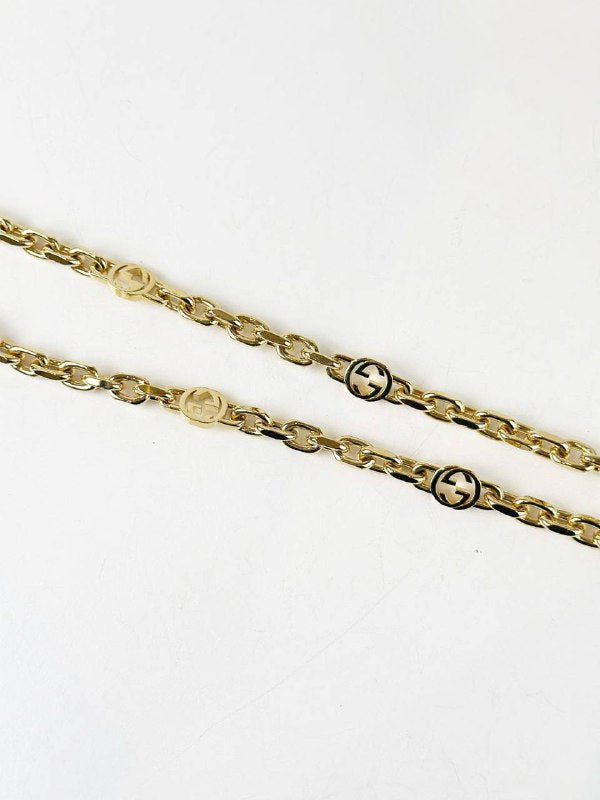 GUCCI GG GOLD CHAIN STRAP FOR BAG