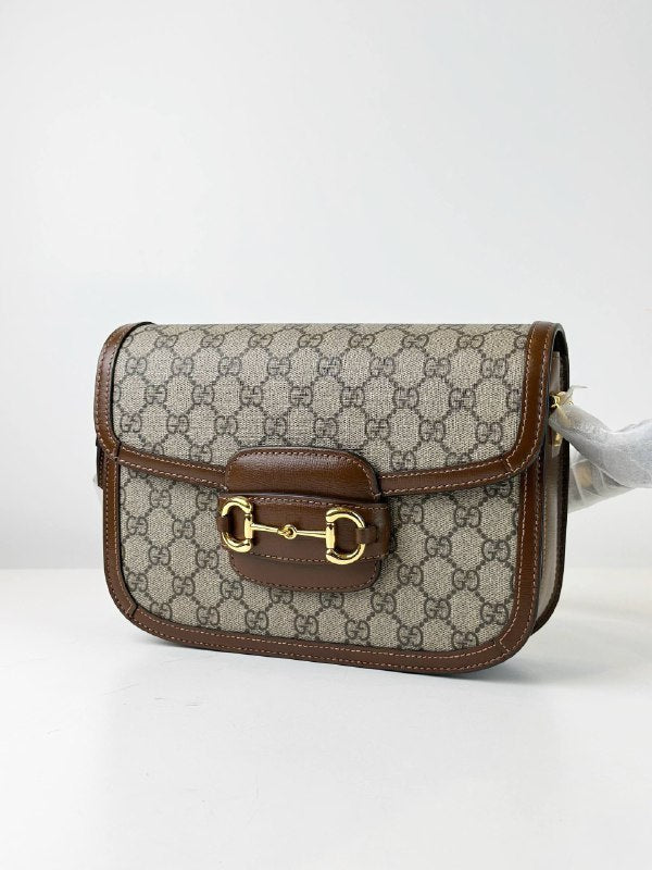 GUCCI GG HORSEBIT 1955 MEDIUM SHOULDER BAG