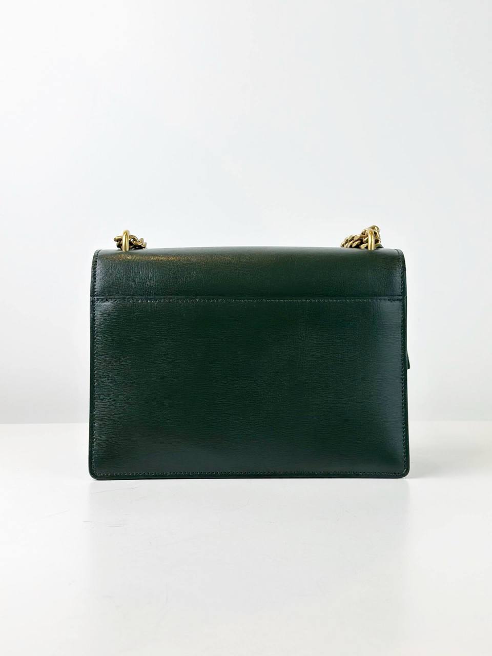 YSL SUNSET GREEN SHOULDER BAG GHW