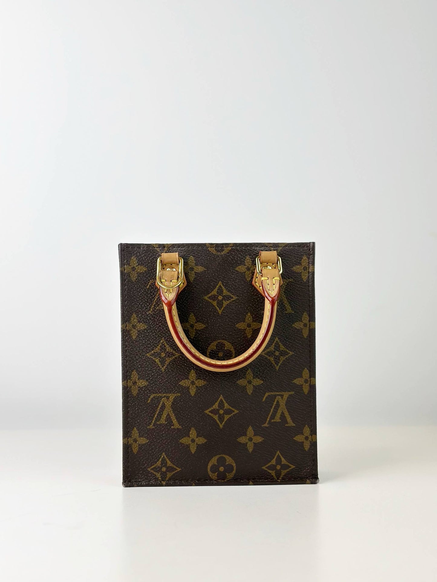 LOUIS VUITTON MONOGRAM PETIT SAC PLAT CROSSBODY BAG