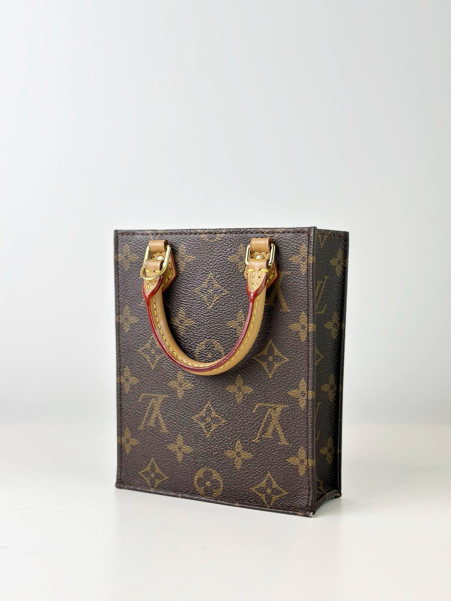 LOUIS VUITTON MONOGRAM PETIT SAC PLAT CROSSBODY BAG