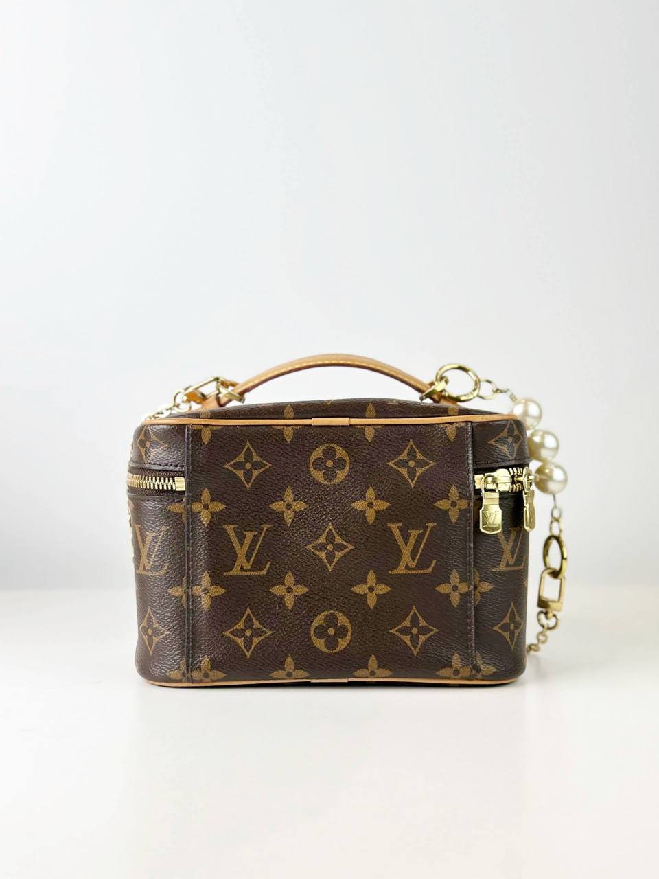 LOUIS VUITTON NICE MINI MONOGRAM VANITY BAG