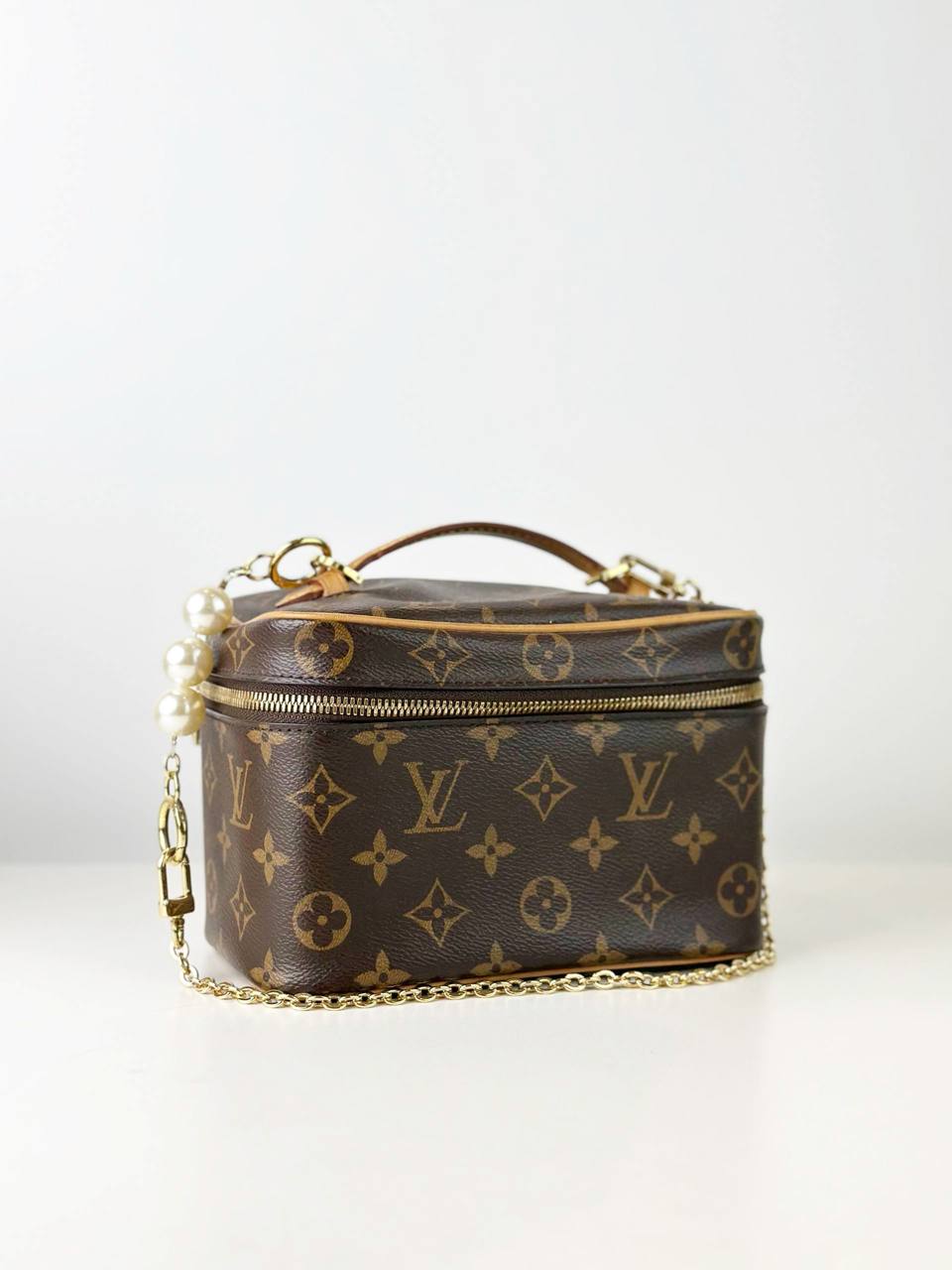 LOUIS VUITTON NICE MINI MONOGRAM VANITY BAG