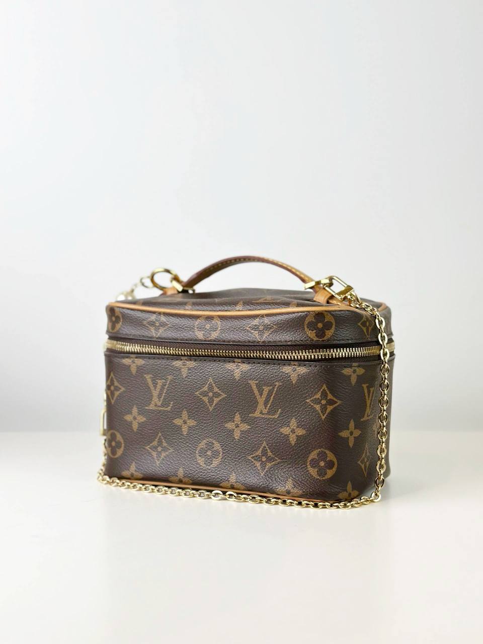 LOUIS VUITTON NICE MINI MONOGRAM VANITY BAG