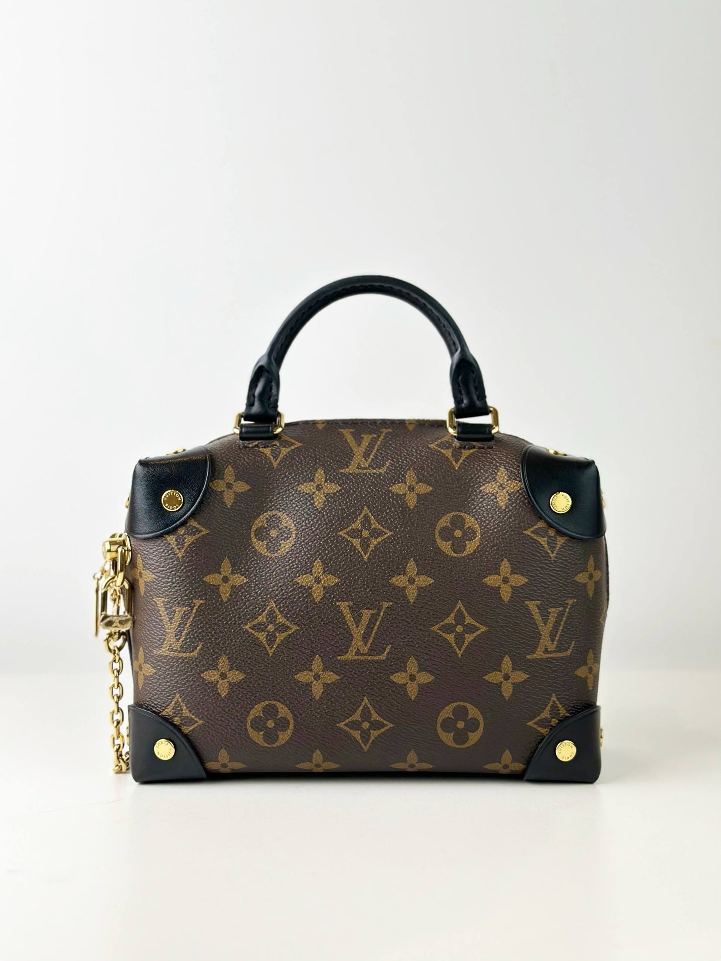 LOUIS VUITTON PETITE MALLE SOUPLE MONOGRAM CROSSBODY BAG