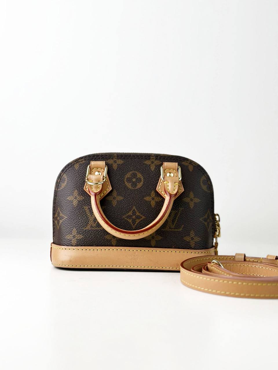 LOUIS VUITTON MONOGRAM NANO ALMA CROSSBODY BAG
