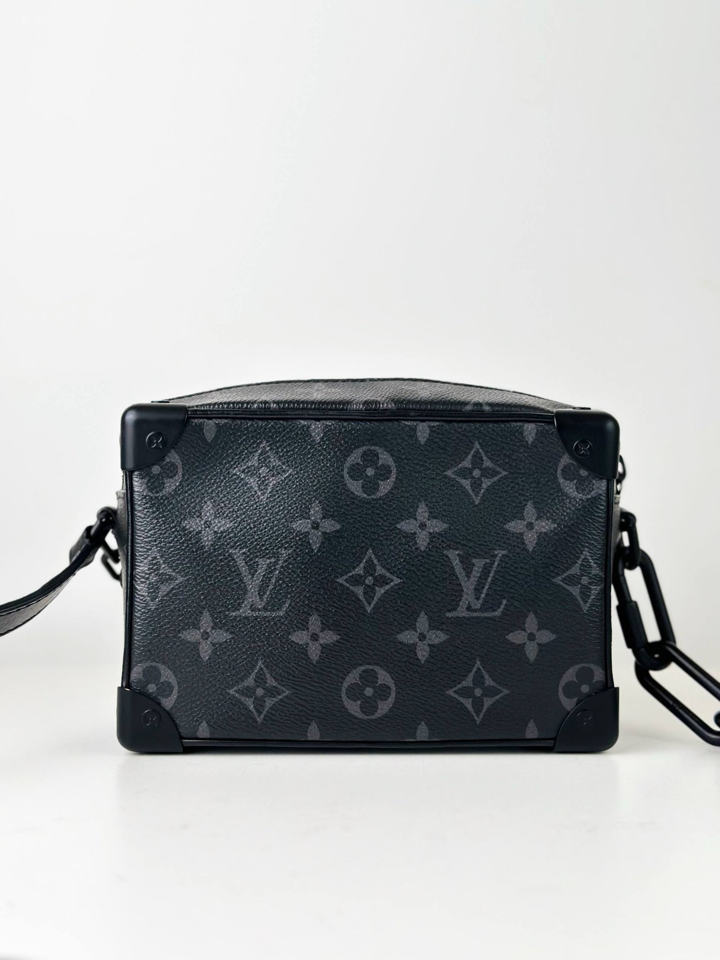 LOUIS VUITTON MONOGRAM ECLIPSE MINI SOFT TRUNK CROSSBODY BAG