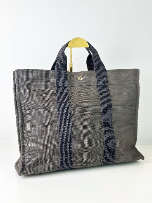 HERMES YALE LINE GREY MM TOTE BAG