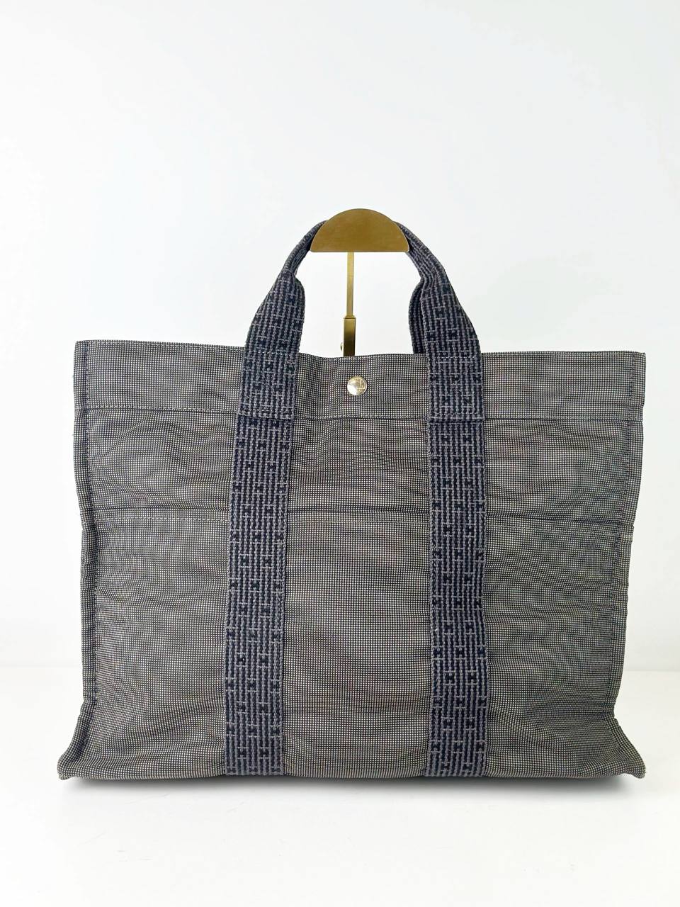 HERMES YALE LINE GREY MM TOTE BAG