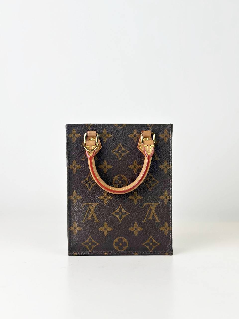 LOUIS VUITTON MONOGRAM PETIT SAC PLAT CROSSBODY BAG