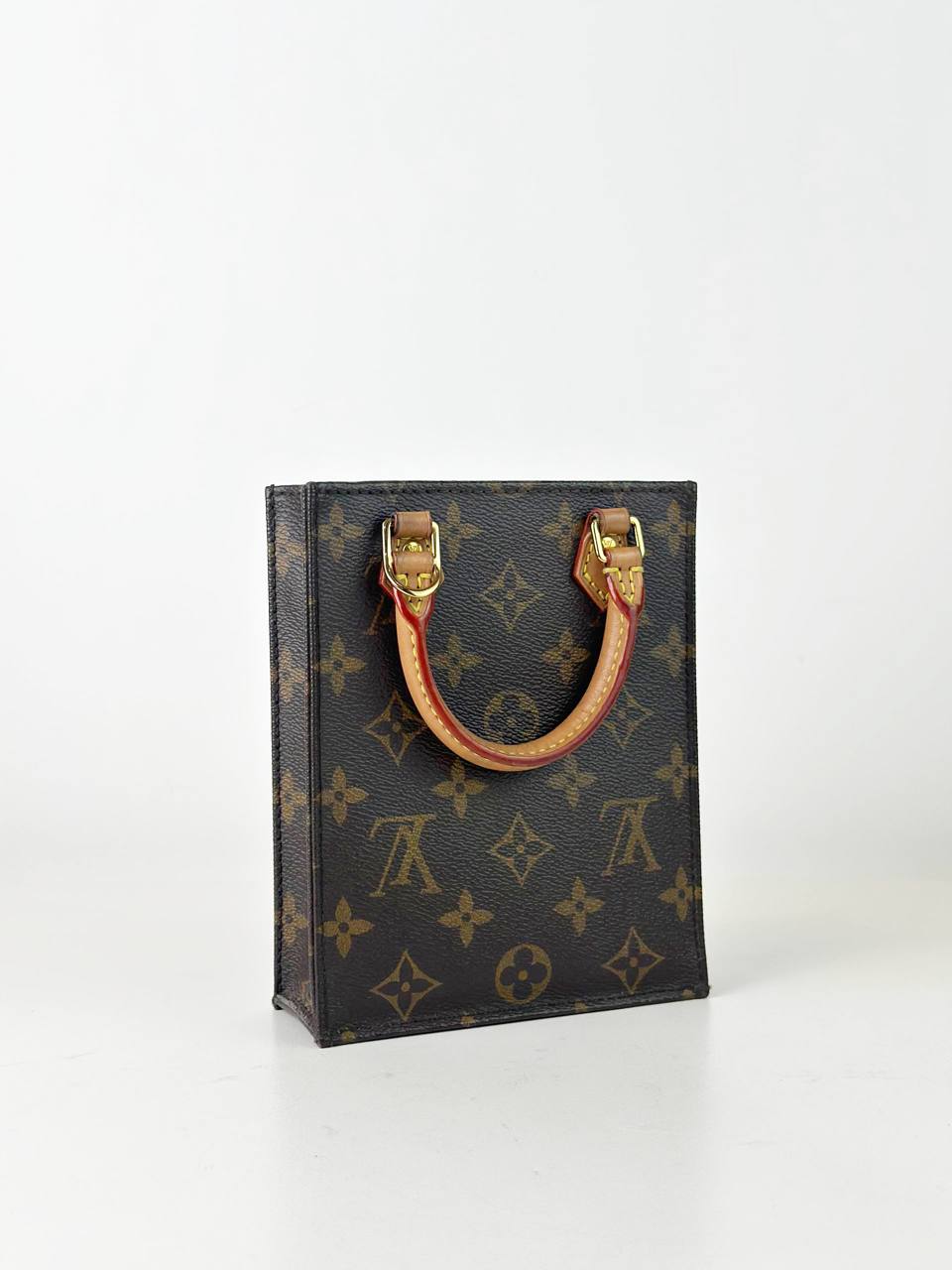 LOUIS VUITTON MONOGRAM PETIT SAC PLAT CROSSBODY BAG