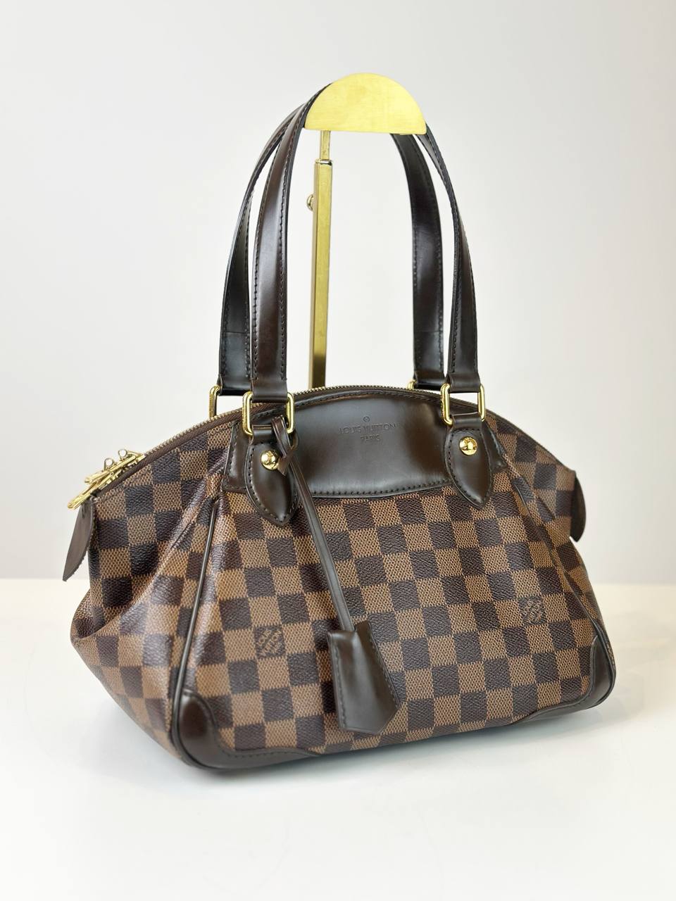 LOUIS VUITTON DAMIER EBENE VERONA PM SHOULDER BAG