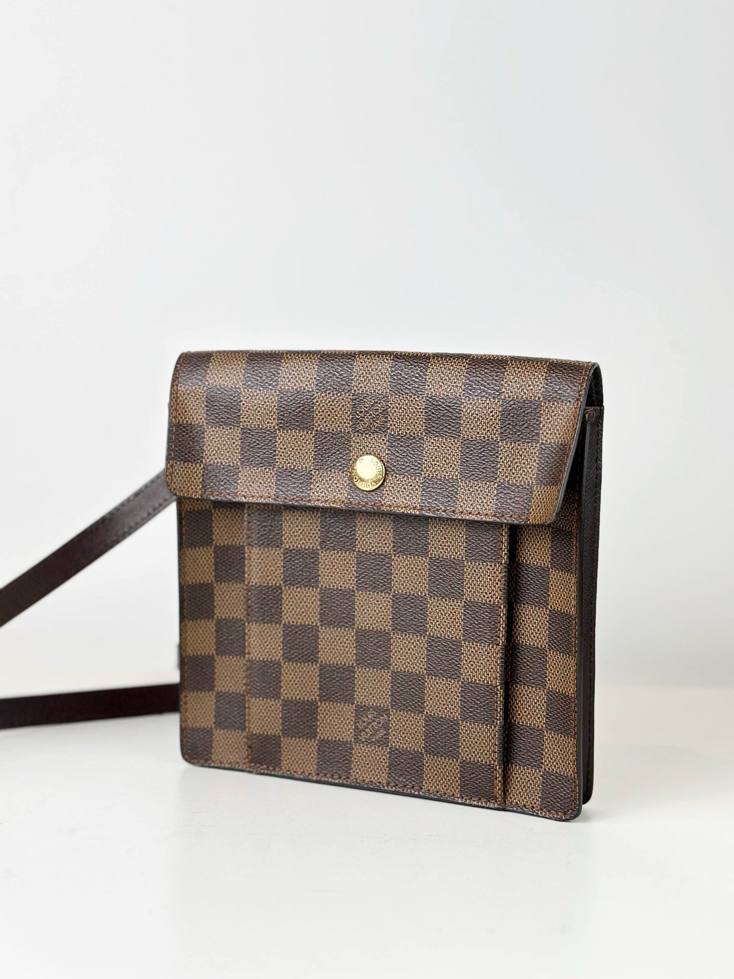 LOUIS VUITTON PIMLICO DAMIER EBENE CROSSBODY BAG