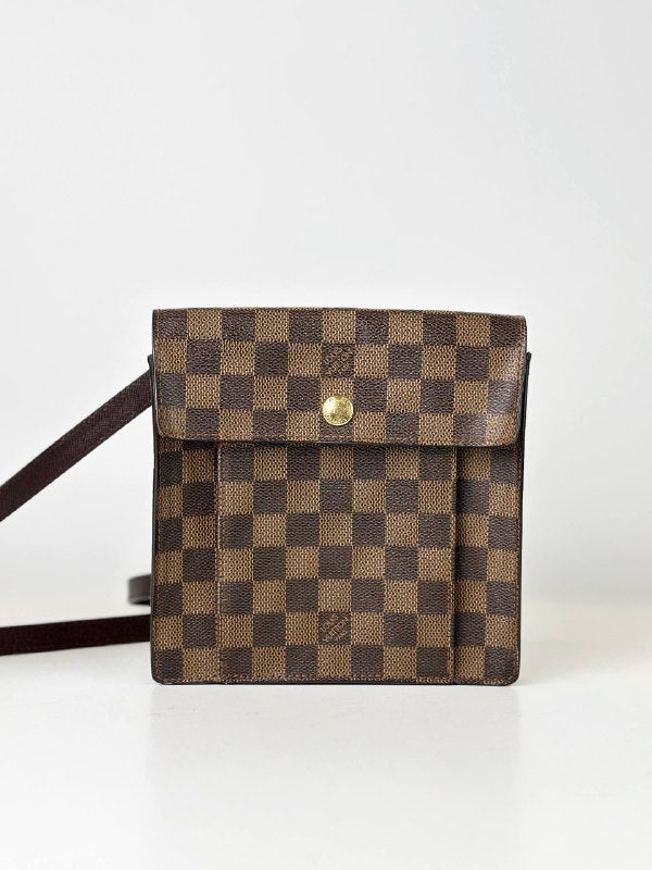 LOUIS VUITTON PIMLICO DAMIER EBENE CROSSBODY BAG