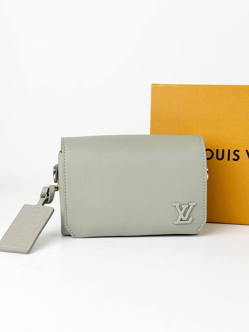 LOUIS VUITTON AEROGRAM FASTLINE WEARABLE WALLET GREEN CROSSBODY BAG
