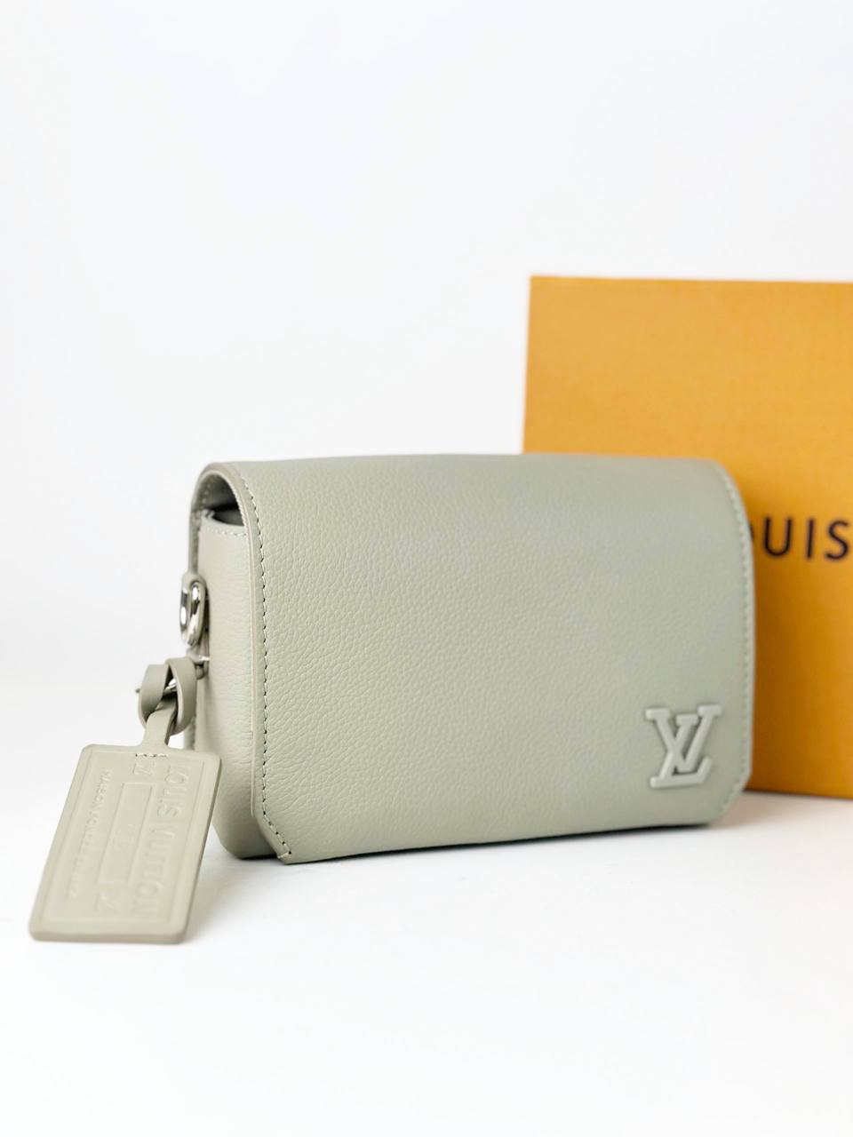 LOUIS VUITTON AEROGRAM FASTLINE WEARABLE WALLET GREEN CROSSBODY BAG