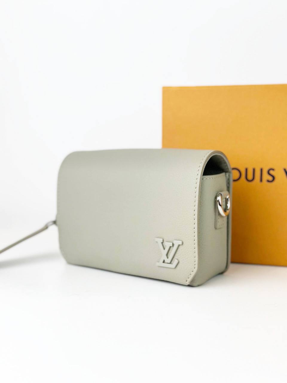 LOUIS VUITTON AEROGRAM FASTLINE WEARABLE WALLET GREEN CROSSBODY BAG