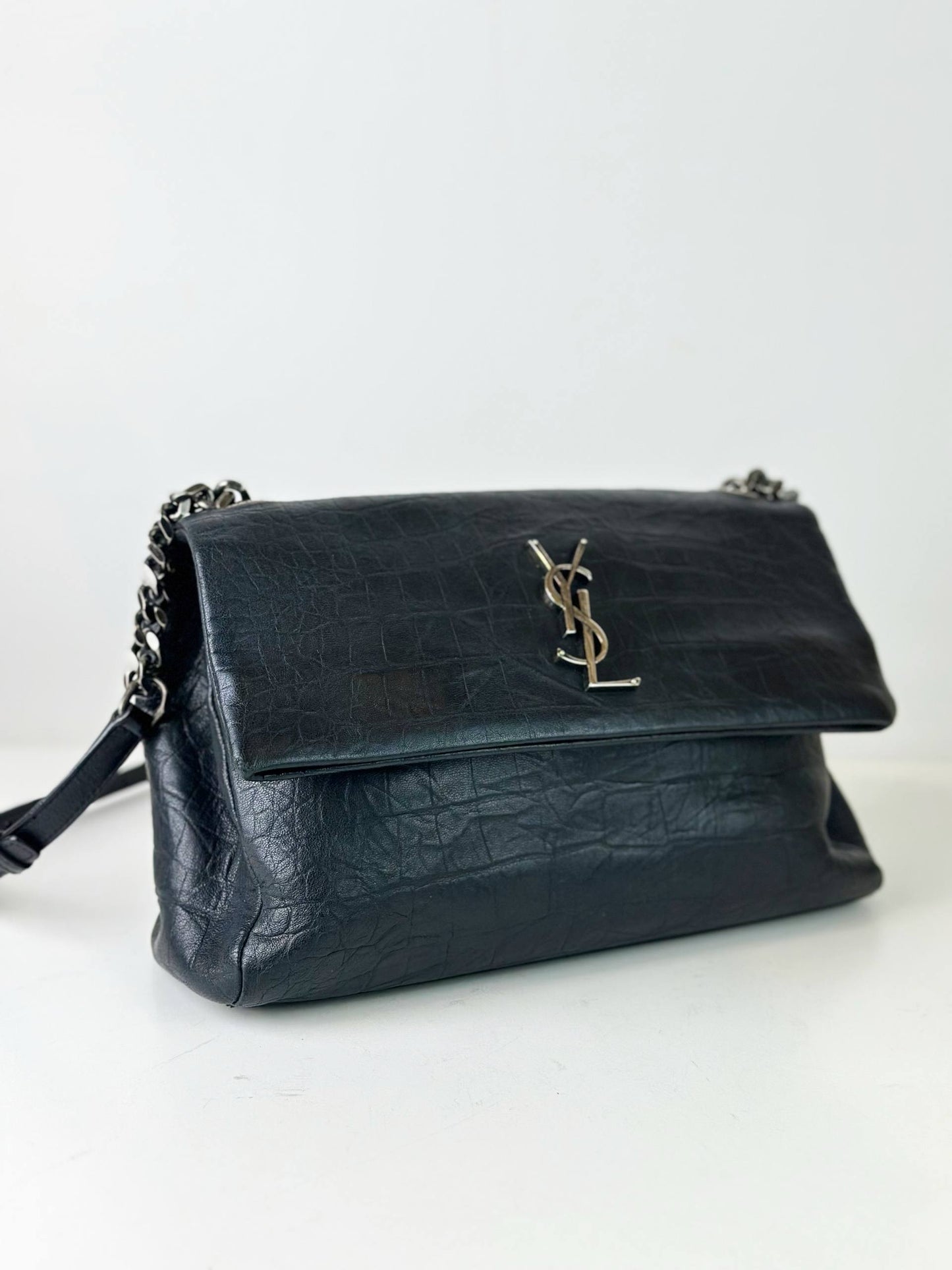 YSL WEST HOLLYWOOD BLACK CROSSBODY BAG