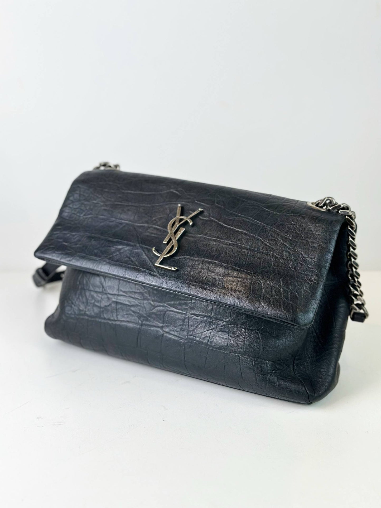YSL WEST HOLLYWOOD BLACK CROSSBODY BAG