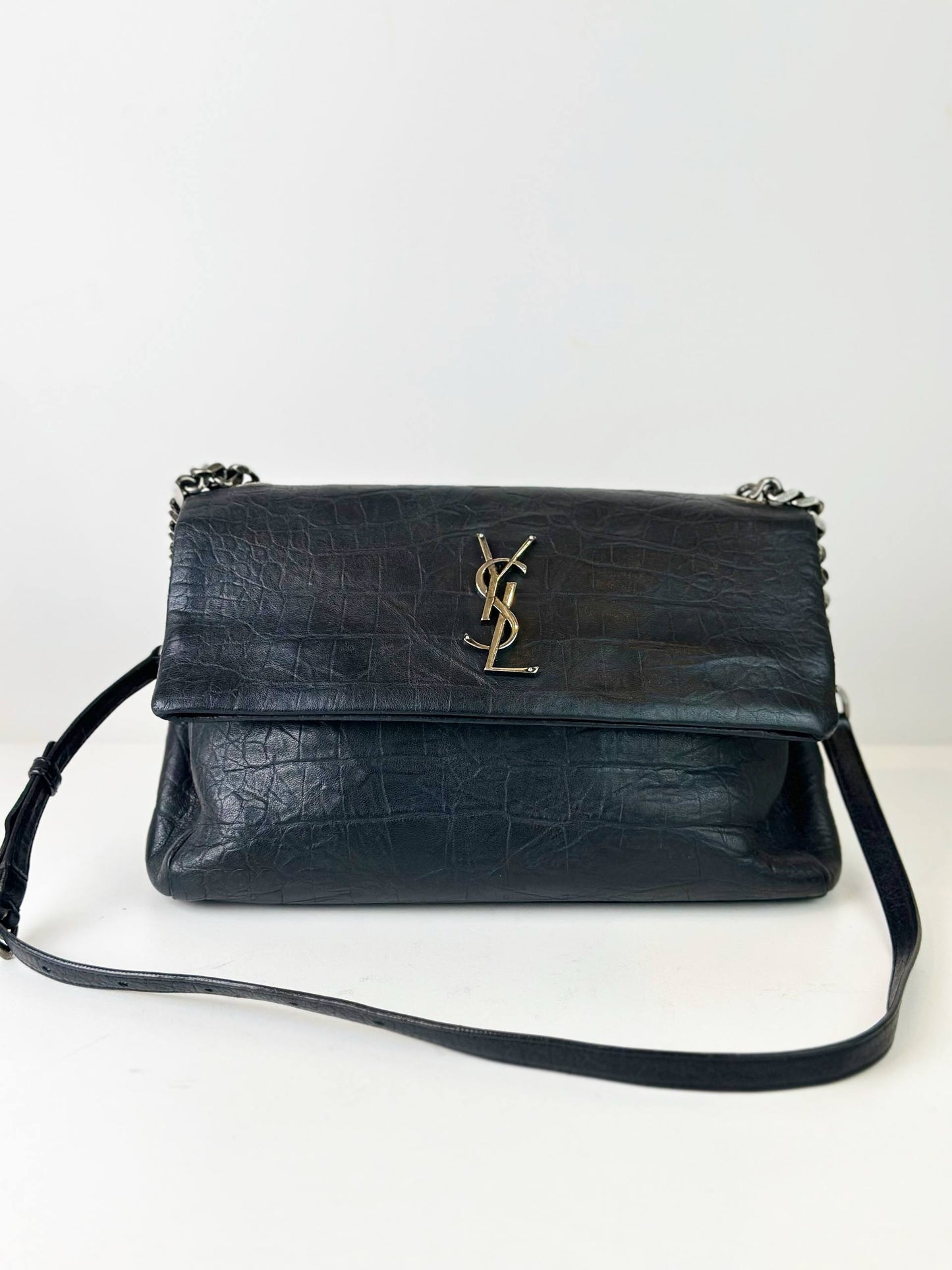 YSL WEST HOLLYWOOD BLACK CROSSBODY BAG
